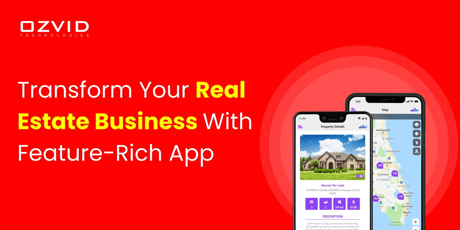 How to Transform your Real Estate Business with Feature-Rich Application?
