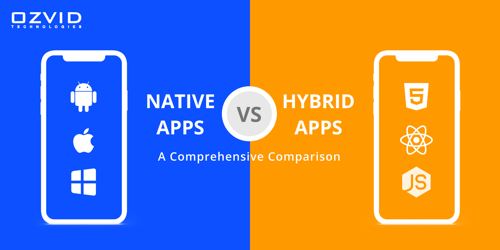 Native Apps Vs Hybrid Apps: A Comprehensive Comparison