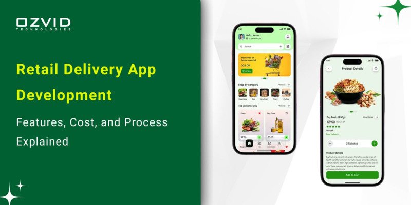 Retail Delivery App Development: Features, Cost, and Process Explained