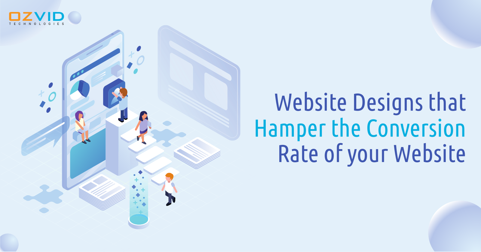 Website Designs that Hamper the Conversion Rate of your Website