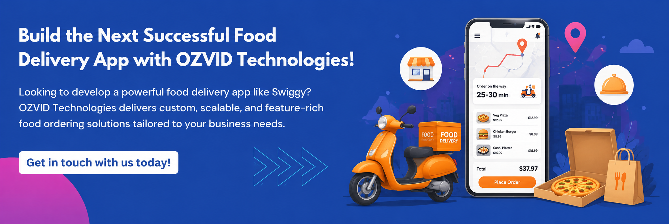 Cost to Develop an App Like Swiggy CTA